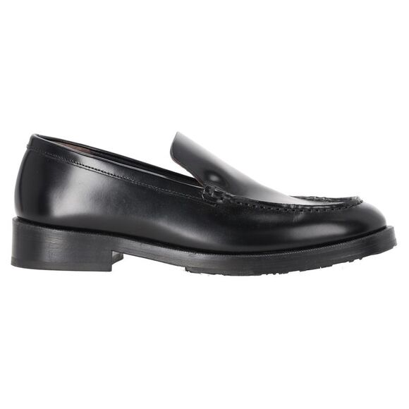 By Far Shoes - By Far Rafael Loafers in Black Leather